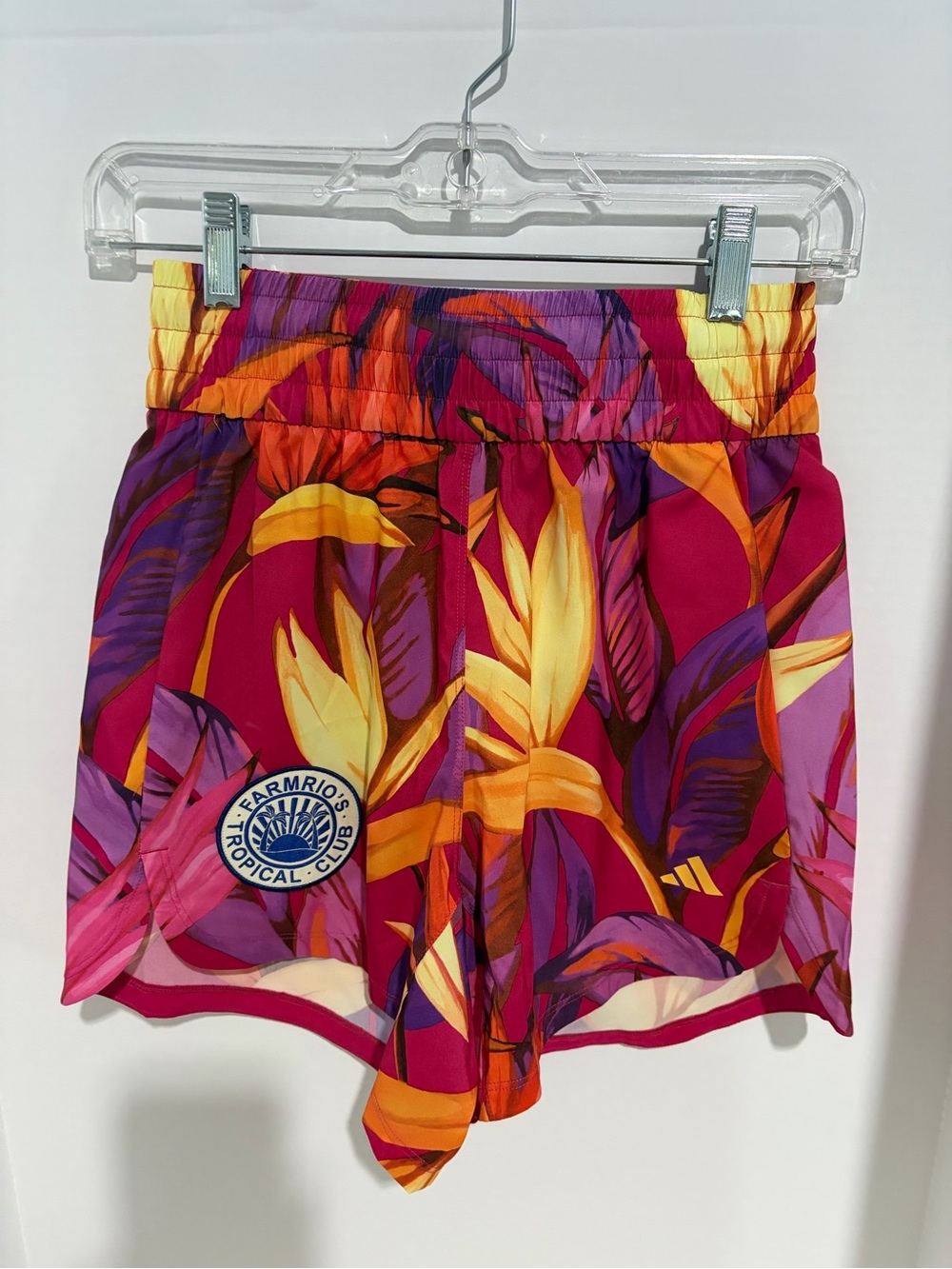Adidas X Farm Rio Pacer Short Tropical Floral  XS